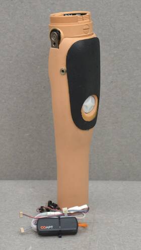 12k44 Ottobock Ergoarm Hybrid Plus Prosthetic Elbow 2012 With Coapt Controller