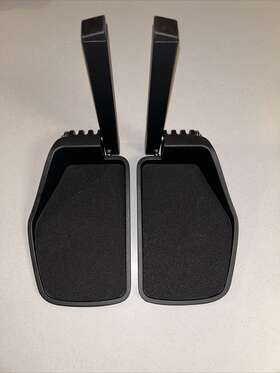 1825608 Permobil New Footplates. 1 Brand Pair Of Footrests