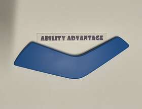 1836892 Permobil New Inch Sky Color Drive Wheel Accent Trim Piece Replacement. Version 2