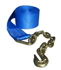 423040bl Pn Ft Strap Winch 4 30 " Blue Chain