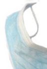 Ms89520 Procedure Mask Face - Blue Earloop Dynarex