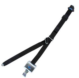 Qstraint 603964052209 Retractable Shoulder And Lap Belt Combination Mounted With L-track Fitting On Top