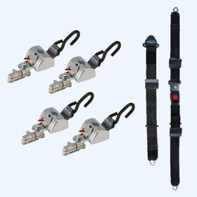 Q-8300-a-l Qstraint 603964059734 4 Qrt Max Retractors With Manual Lap And Shoulder Belt