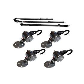 Qstraint 603964060402 Qrt Deluxe Kit For Permanent Floor Mount With Manual Lap And Shoulder Belt Q-8