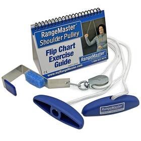 Rangemaster 639625000135 Molded Rubber Handle Shoulder Pulley Physical Therapy Tool Aids In Recove