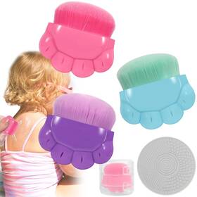Sa240503-3 Rgqsun 3 Pack Kids Sunscreen Applicator Sunblock 4 Piece Set Purple Blue Rose