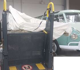 K2005 Ricon K-series Commercial Folding Wheelchair Mobility Van/bus Lift With Belts