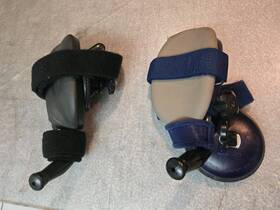 Rifton K812 2 Qty Anchor Armrests With Suction Cup And Mount Hardware / Straps