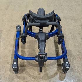 Yp34 Rifton Movement Trainer Blue Adjustable Handles 75 Lbs Capacity 4 Wheels Child