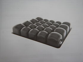 79974 Roho 18x18inch Moasic Style Seat Cushion For Wheelchairs With Cover Black