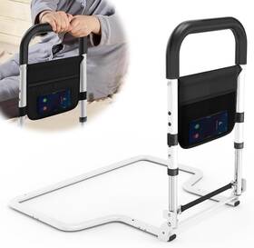 F313-kd Rongfeng Bed Rails For Elderly Adults Safety Assist X-large White