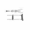 Rtl10433 Knock Down Universal Aluminum Crutches By Drive Medical New 822383258966