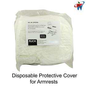 Rk-2912701 Ruck Armrest Protective Disposable White Covers 50pcs Breathable Non-woven Exact Fit