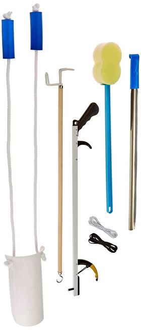 49850 Sammons Preston Complete Hip Replacement Kit 24 Inch Shoehorn 26 Reacher