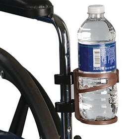 Sammons Preston 885914001004 Wheelchair Beverage Holder 2-1/2 Inch -3 In Diameter Black