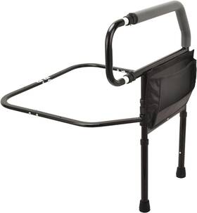Sangohe 608571170377 Bed Rail For Elderly Assist Grab Bar Handle With Storage
