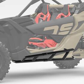 Zp-yj-030606-005 Sautvs Nerf Bars Rock Sliders For Can Am X3 Turbo R Rr 17-25 Combined Side Bumper P