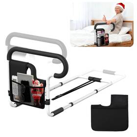 Brsm-001 Seesmile Bed Rails For Elderly Adults Safety Height Universal Sliver Black