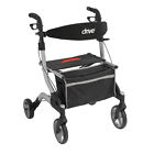 Rtl10555sl Silver Rollator Medical Iwalker Drive Euro Style