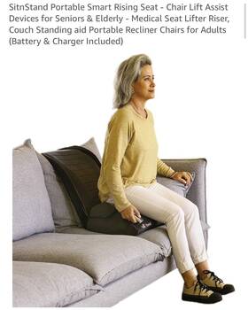 Sitnstand 7290016780451 Portable Smart Rising Seats- Chair Lift/mobility Assist Sit To Stand
