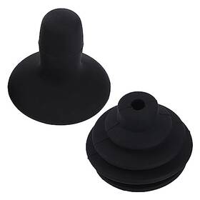 2-ruilisus Sliverdew 2 Pcs Controller Knob And Gaiter For Electric Wheelchair Black Powerchair