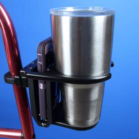 W0014cg Snapit W0014cg- Combo Extra Large Drink/phone Holder Wheelchairstrap.com