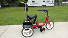 R120 Special Nedds Tricycle.120 Rifton Needs Tricycle Pedals Head Rest.straps Skyway Mag Wheels