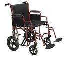 Btr20-r Steel Transport Drive Btr20- Bariatric Chair