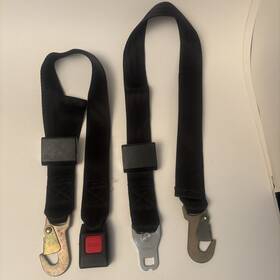 Fe200842-205 Sure-lok Fe200842-105 Integrated Lap Belt With Snap Hooks Both Halves