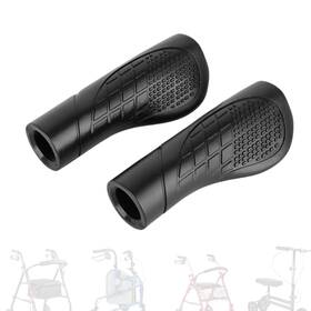 Bashou-1 Szhsyjy 2pcs Crutch Hand Grips Replacement Parts Fit For Rollator Black