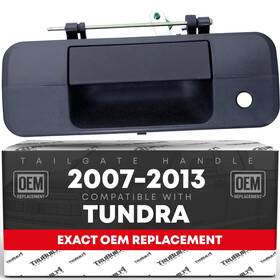 T1a-lj-69090-0c040 T1a Tailgate Handle Assembly Replacement Upgraded Metal - Texture Black