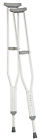 A975-00 Tall Carex 6 " 10 5 Crutches Aluminum