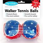 Tg0018-rwb Top Glides Precut Walker Tennis Ball Patriotic Gift