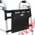 Tg0148-blk Universal Walker Tote Organizer Top Glides New Bag Black