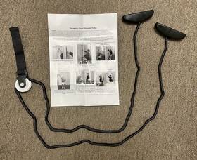 Therapists Choice 815290017696 Therapist S Shoulder Pulley Over The Door With Patient Guide. Aids Re