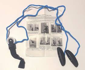 Therapists Choice 815290018426 Therapist S Shoulder Pulley Over The Door- Includes Basic Exercise G
