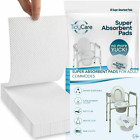 Bd25596 Tidy Care Absorbent Commode Pads For Portable Bedside Toilet Chair