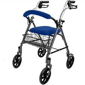 Top Glides 786641332730 Universal Rollator Walker Seat And Backrest Covers Blue