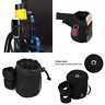Utvbh003-1 Wheelchair Cup Holder Rollator Drink Universal Walker Stroller Wa Black