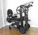 V4014174017 Evolv Mobile Stander Easystand Power Standing Frame Large Roho Wheelchair Stand