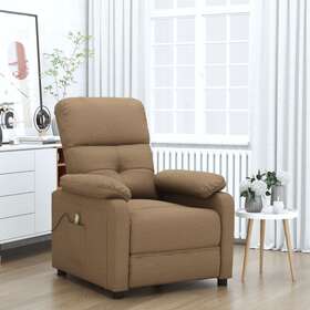 289676 Vidaxl Massage Chair Leisure Adjustable For Home Theater Cinema Fabric