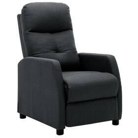 3073875 Vidaxl Massage Recliner Chair Push Armchair For Home Theater Cinema Fabric