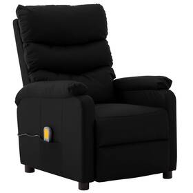 3073955 Vidaxl Massage Chair Massaging Recliner Sleeper For Elderly Faux Leather