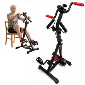 Vistek 762849936376 3-in-1 Pedal Exerciser With Resistance Bands Under Desk Bike For Seniors Arm