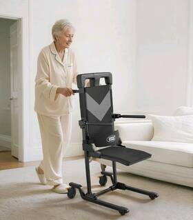 Ax35 Vocic Movable Electric Chair Lift 4 Wheels Portable Rolling Supports 350lbs