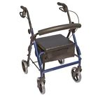 W1630b-12 Medical Blazer Wheel Walker Essential Blue The