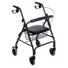 W1700bk-11 Rollator Essential Medical Black