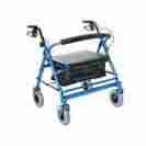 W1802b-14 Essential Medical Supply Inc Heavy Duty Rollator Blue 754756131432