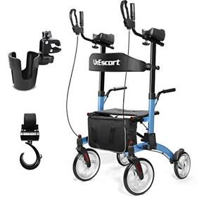 Sns-192-b08lg7lwxm Walker Rollator Crutch Universal Multi-purpose Hooks Black