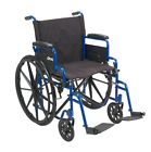 Bls20fbd-sf Wheelchair Blue Medical Shipping Free Streak 20x16 Drive